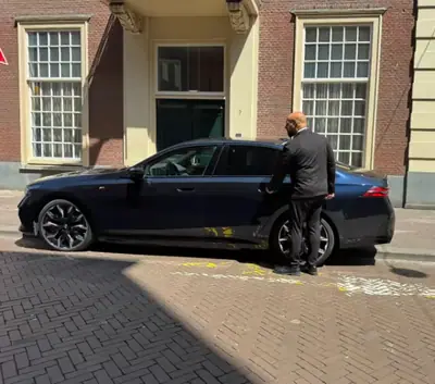 Zakelijke taxi met chauffeur